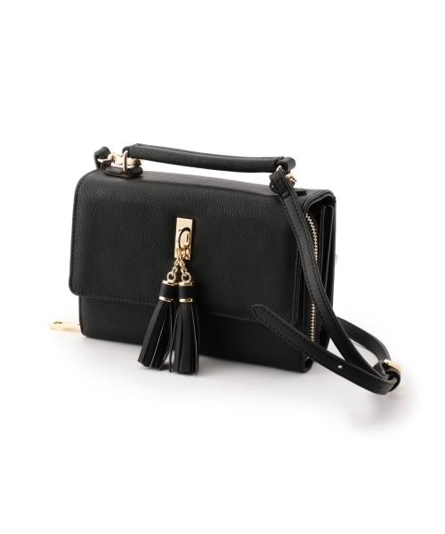 Afternoon Tea（アフタヌーンティー）の「EQ91 タッセルお財布ショルダーバッグ（ショルダーバッグ・レディース・ホワイト/ブラック/ネイビー・ONE SIZE）」の3枚目の写真