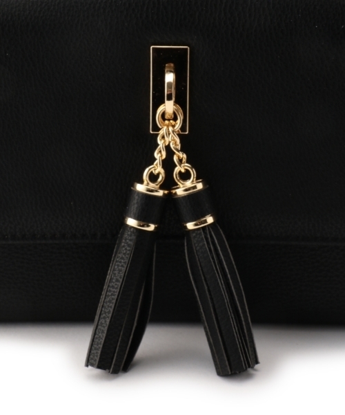 Afternoon Tea（アフタヌーンティー）の「EQ91 タッセルお財布ショルダーバッグ（ショルダーバッグ・レディース・ホワイト/ブラック/ネイビー・ONE SIZE）」の5枚目の写真