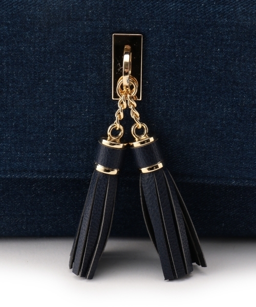 Afternoon Tea（アフタヌーンティー）の「EQ91 タッセルお財布ショルダーバッグ（ショルダーバッグ・レディース・ホワイト/ブラック/ネイビー・ONE SIZE）」の6枚目の写真