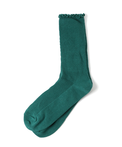 Fun & Daily（ファンアンドデイリー）の「F&D : コットンチューブソックス（ソックス/靴下・レディース・ブラック/ホワイト/グリーン/ワインレッド/グレー/マスタード・FREE）」の11枚目の写真