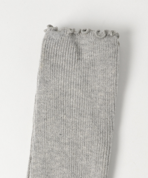 Fun & Daily（ファンアンドデイリー）の「F&D : コットンチューブソックス（ソックス/靴下・レディース・ブラック/ホワイト/グリーン/ワインレッド/グレー/マスタード・FREE）」の7枚目の写真