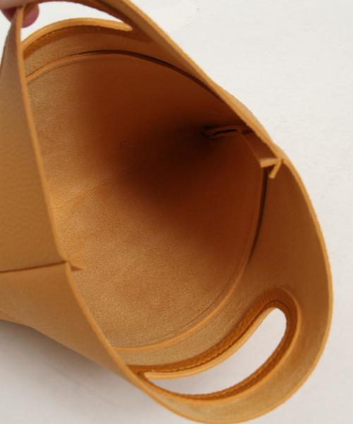 coen（コーエン）の「【WEB限定】フェイクレザーミニクラッチ（クラッチバッグ・メンズ・ライトブラウン/ブラック・FREE）」の3枚目の写真