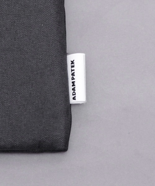 ADAM PATEK（アダムパテック）の「ADAM PATEK/HEATHERED NYLON sacoche（ショルダーバッグ・メンズ・ブラック/グレー/ダークグレー・FREE）」の10枚目の写真