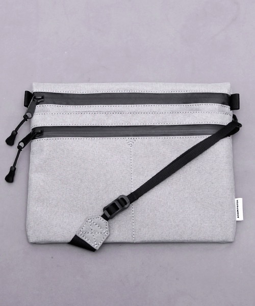 ADAM PATEK（アダムパテック）の「ADAM PATEK/HEATHERED NYLON sacoche（ショルダーバッグ・メンズ・ブラック/グレー/ダークグレー・FREE）」の14枚目の写真