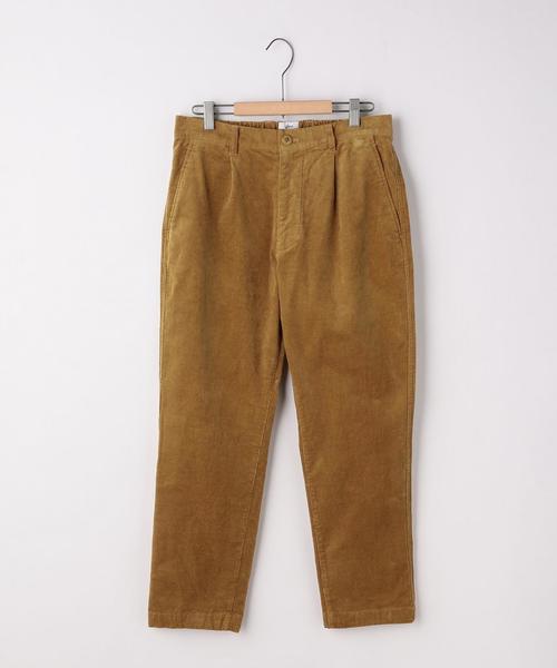 coen（コーエン）の「ストレッチコーデュロイ裏起毛タックテーパードパンツ（その他パンツ・メンズ・ネイビー/グレー/マスタード・X-LARGE/SMALL/MEDIUM/LARGE）」の12枚目の写真