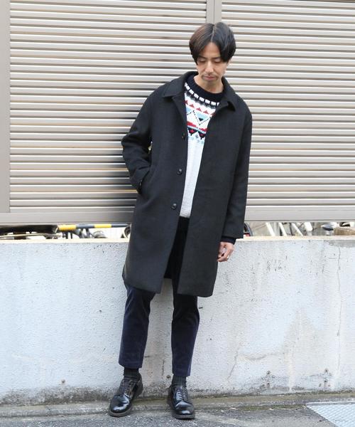 coen（コーエン）の「ストレッチコーデュロイ裏起毛タックテーパードパンツ（その他パンツ・メンズ・ネイビー/グレー/マスタード・X-LARGE/SMALL/MEDIUM/LARGE）」の17枚目の写真