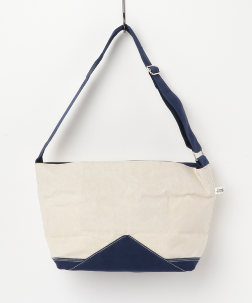 COSSHI（コッシ）の「【Cosshi/コッシ】パラフィン キャンバス 2TONE ショルダーバッグ（ショルダーバッグ・レディース・ブラック/ネイビー/レッド・FREE）」の6枚目の写真