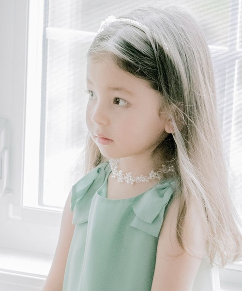 Catherine Cottage(キャサリンコテージ)の「手編みビーズチョーカーネックレス(ネックレス・キッズ・ホワイト系その他2/ホワイト系その他3/ホワイト系その他/ホワイト系その他4・FREE)」の14枚目の写真