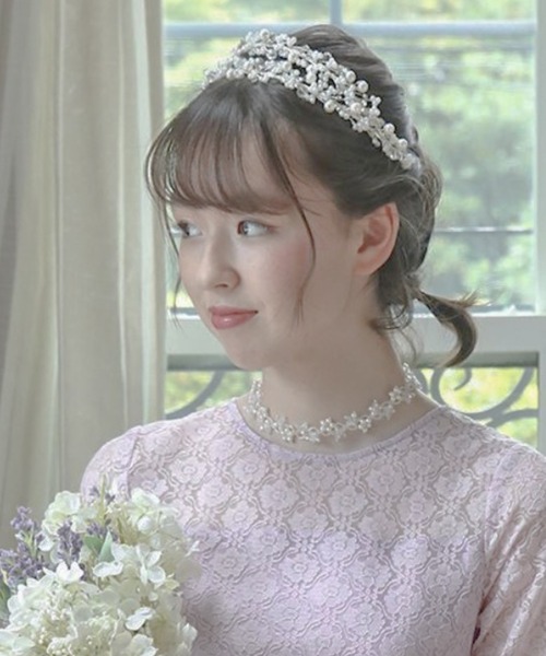 Catherine Cottage(キャサリンコテージ)の「手編みビーズチョーカーネックレス(ネックレス・キッズ・ホワイト系その他2/ホワイト系その他3/ホワイト系その他/ホワイト系その他4・FREE)」の13枚目の写真