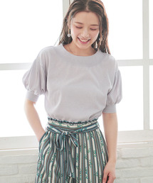 ROPE' PICNIC | 【WEB.一部店舗限定】【さらさらUVケアアイテム】パフスリーブトップス(ニット/セーター)