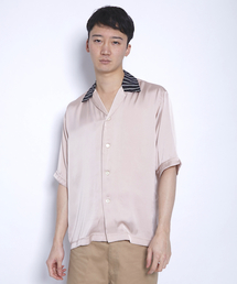 RIPP（リップ）の「[RIPP /リップ] バイカラー開襟シャツ（シャツ/ブラウス）」