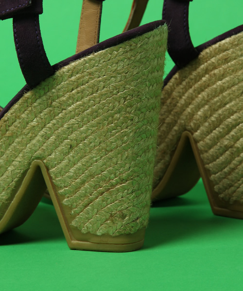 Soareak（ソアリーク）の「【Gaimo】 Tストラップサンダル（サンダル・レディース・パープル/キャメル・38/37/36）」の7枚目の写真