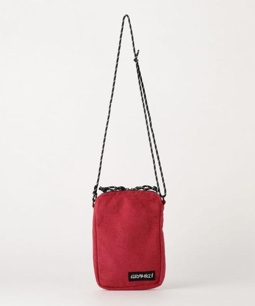 Gramicci（グラミチ）の「Gramicci(グラミチ)別注パイルサコッシュバッグ（ショルダーバッグ・メンズ・パープル/グレー/レッド/ブラック・FREE）」の19枚目の写真