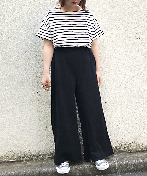 apres jour（アプレジュール）の「サーマルワイドパンツ【ZOZOTOWN限定アイテム】（その他パンツ・レディース・ブラック/ベージュ/グレー・フリー）」の18枚目の写真