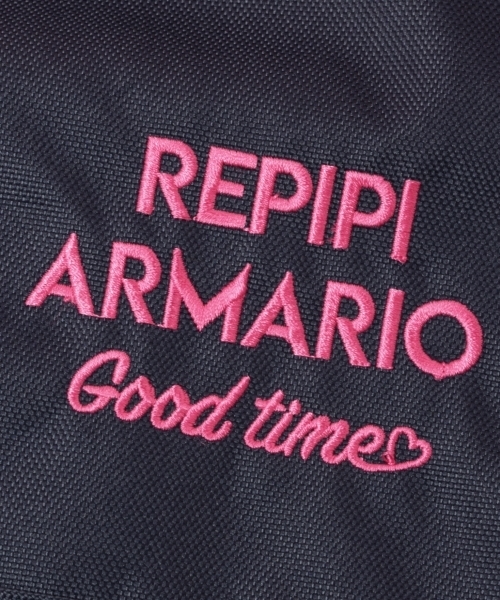repipi armario(レピピ アルマリオ)の「フロントメタルナイロンリュック(バックパック/リュック・キッズ・ブラック/カーキ/ネイビー・FREE)」の19枚目の写真
