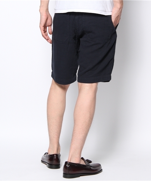 coen(コーエン)の「ダブルガーゼショーツ(その他パンツ・メンズ・イエロー/ネイビー/オリーブ・MEDIUM/LARGE/X-LARGE/SMALL)」の6枚目の写真