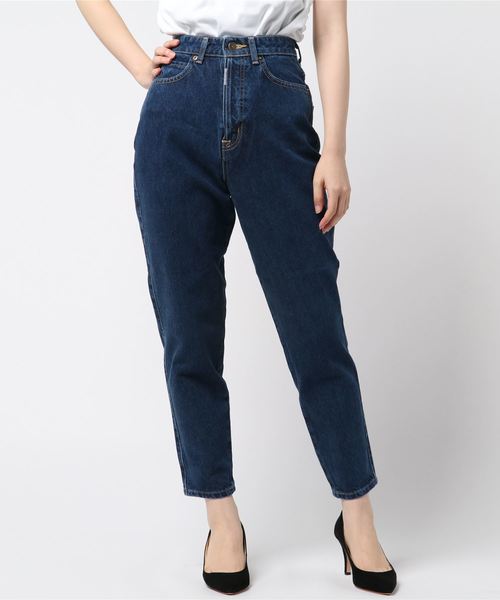 SOMETHING(サムシング)の「【SOMETHING/サムシング】W-FRONT ROOMY SLIM(デニムパンツ・レディース・サックスブルー/ブルー・S/M/L)」の12枚目の写真