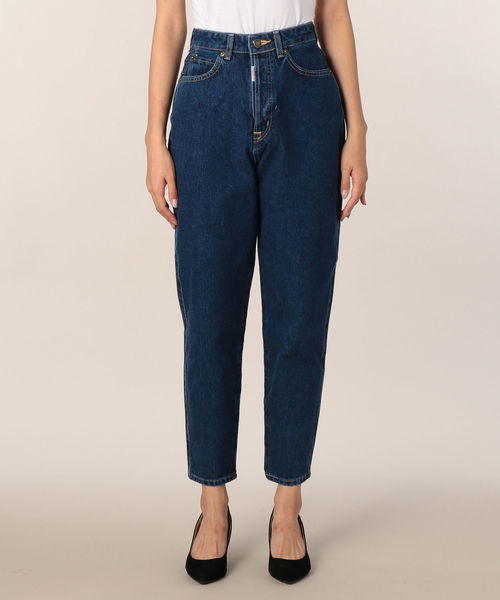 SOMETHING(サムシング)の「【SOMETHING/サムシング】W-FRONT ROOMY SLIM(デニムパンツ・レディース・サックスブルー/ブルー・S/M/L)」の11枚目の写真