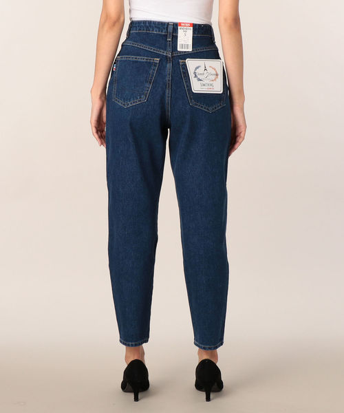 SOMETHING(サムシング)の「【SOMETHING/サムシング】W-FRONT ROOMY SLIM(デニムパンツ・レディース・サックスブルー/ブルー・S/M/L)」の9枚目の写真