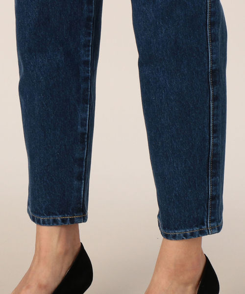 SOMETHING(サムシング)の「【SOMETHING/サムシング】W-FRONT ROOMY SLIM(デニムパンツ・レディース・サックスブルー/ブルー・S/M/L)」の7枚目の写真