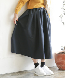 LBC | ベルト付きギャザーロングスカート(スカート)