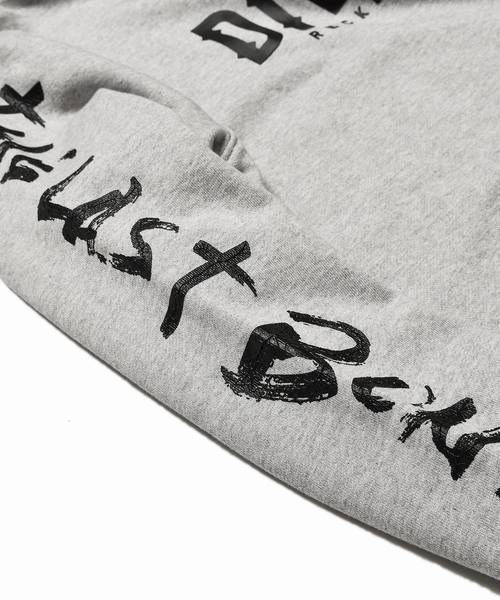 JOKER(ジョーカー)の「裏毛袖プリントプルパーカー(パーカー・メンズ・ホワイト/ブラック/杢グレー・M/L/XL/XXL)」の11枚目の写真