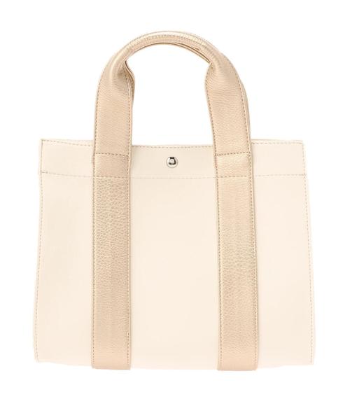 AMERICAN HOLIC（アメリカンホリック）の「スクエアトート（トートバッグ・レディース・ブラック/オフホワイト/シルバー/ベージュ系その他/シルバー系その他2・FREE）」の6枚目の写真