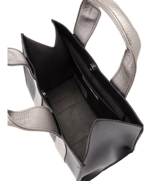 AMERICAN HOLIC（アメリカンホリック）の「スクエアトート（トートバッグ・レディース・ブラック/オフホワイト/シルバー/ベージュ系その他/シルバー系その他2・FREE）」の13枚目の写真