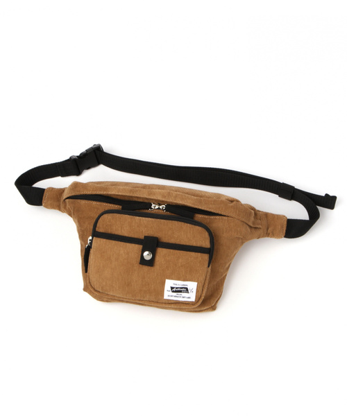 niko and...（ニコアンド）の「コーデュロイウエストバッグ（ボディバッグ/ウエストポーチ・メンズ・ブラック/ベージュ/ブルー・0）」の15枚目の写真