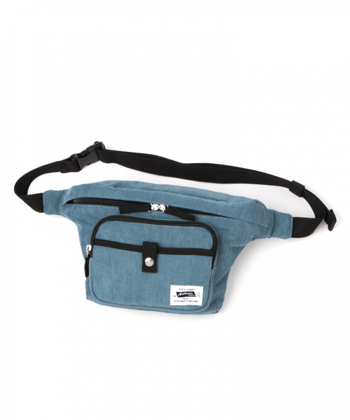 niko and...（ニコアンド）の「コーデュロイウエストバッグ（ボディバッグ/ウエストポーチ・メンズ・ブラック/ベージュ/ブルー・0）」の16枚目の写真