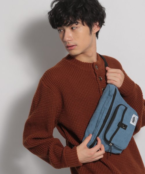 niko and...（ニコアンド）の「コーデュロイウエストバッグ（ボディバッグ/ウエストポーチ・メンズ・ブラック/ベージュ/ブルー・0）」の18枚目の写真