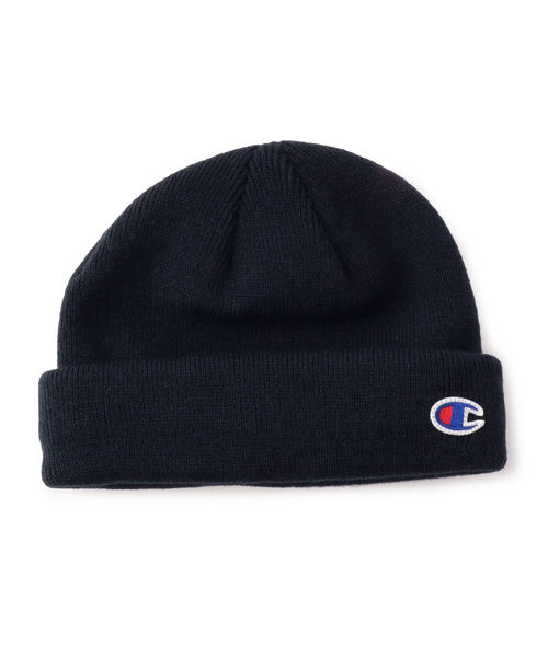 Champion(チャンピオン)の「Champion×SHIPS: 別注 ショート ワッチキャップ(ニットキャップ/ビーニー・メンズ・ブラック/ネイビー/オリーブ/ワイン・ONE SIZE)」の4枚目の写真