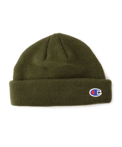Champion(チャンピオン)の「Champion×SHIPS: 別注 ショート ワッチキャップ(ニットキャップ/ビーニー・メンズ・ブラック/ネイビー/オリーブ/ワイン・ONE SIZE)」の3枚目の写真