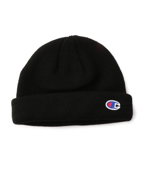 Champion(チャンピオン)の「Champion×SHIPS: 別注 ショート ワッチキャップ(ニットキャップ/ビーニー・メンズ・ブラック/ネイビー/オリーブ/ワイン・ONE SIZE)」の2枚目の写真