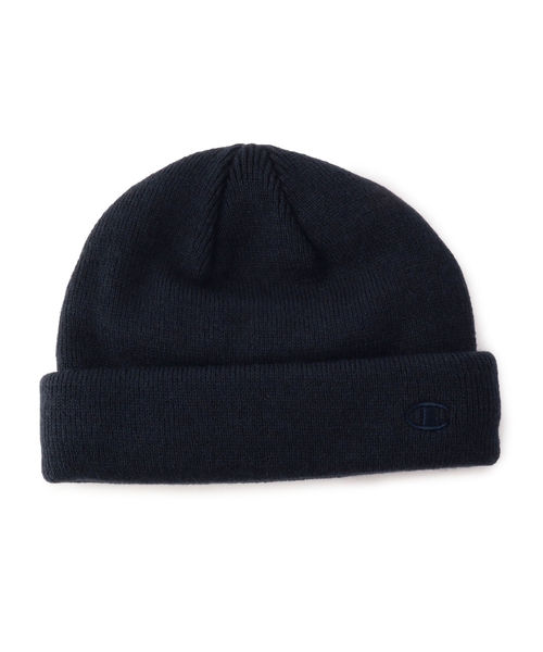 Champion(チャンピオン)の「Champion×SHIPS: 別注 ショート ワッチキャップ(ニットキャップ/ビーニー・メンズ・ブラック/ネイビー/オリーブ/ワイン・ONE SIZE)」の5枚目の写真