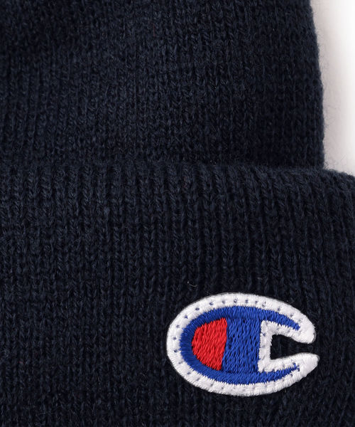 Champion(チャンピオン)の「Champion×SHIPS: 別注 ショート ワッチキャップ(ニットキャップ/ビーニー・メンズ・ブラック/ネイビー/オリーブ/ワイン・ONE SIZE)」の7枚目の写真