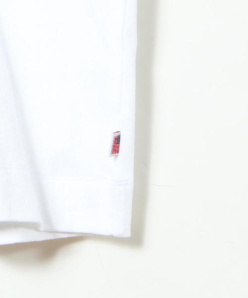 coen（コーエン）の「【GO OUT7月号掲載】USAコットンビッグシルエットクルーネックTシャツ①（Tシャツ/カットソー・メンズ・ホワイト・LARGE/SMALL/MEDIUM）」の6枚目の写真
