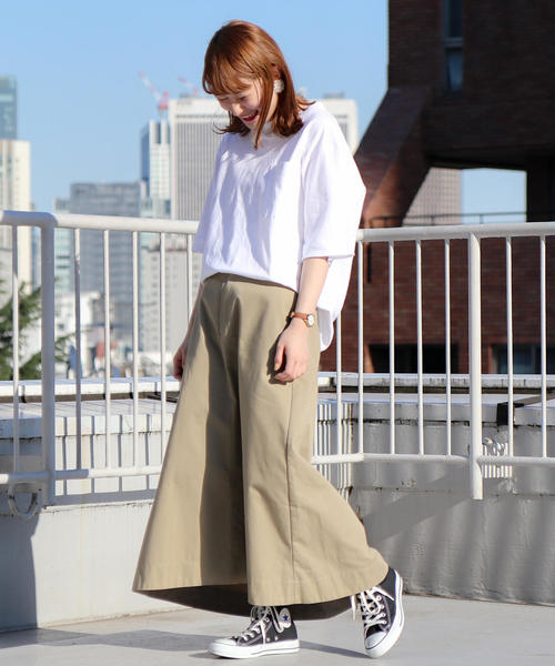 coen（コーエン）の「【GO OUT7月号掲載】USAコットンビッグシルエットクルーネックTシャツ①（Tシャツ/カットソー・メンズ・ホワイト・LARGE/SMALL/MEDIUM）」の13枚目の写真