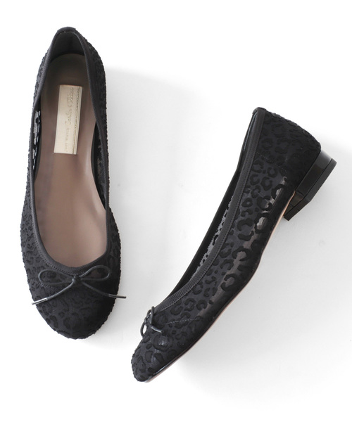 Carlie e felice(カーリーエフェリーチェ)の「チュールバレエパンプス【Carlie e felice/カーリーエフェリーチェ】(バレエシューズ・レディース・ホワイト/ブラック/ネイビー/レッド・22.5cm/23.5cm/24.5cm/23.0cm/24.0cm/25.0cm/22.0cm)」の9枚目の写真