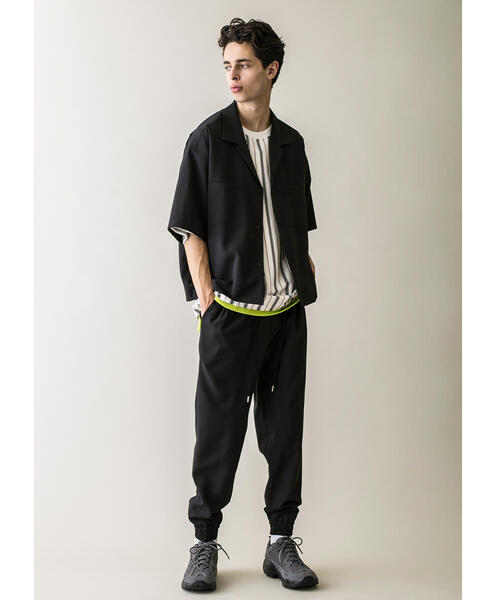 MONKEY TIME（モンキータイム）の「＜monkey time＞ PE/TRO DROP JOGGER/ジョガーパンツ（その他パンツ・メンズ・ブラック/オリーブ/グレー・M/XL/S/L）」の6枚目の写真