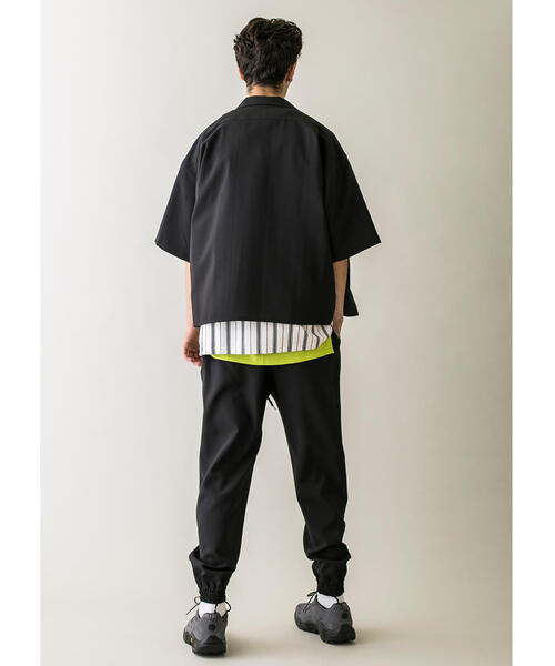 MONKEY TIME（モンキータイム）の「＜monkey time＞ PE/TRO DROP JOGGER/ジョガーパンツ（その他パンツ・メンズ・ブラック/オリーブ/グレー・M/XL/S/L）」の7枚目の写真