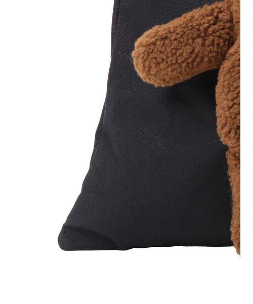 merry jenny（メリージェニー）の「Teddyキャンバスtote【アイボリーのみ】（トートバッグ・レディース・ブラック/アイボリー・FREE）」の13枚目の写真