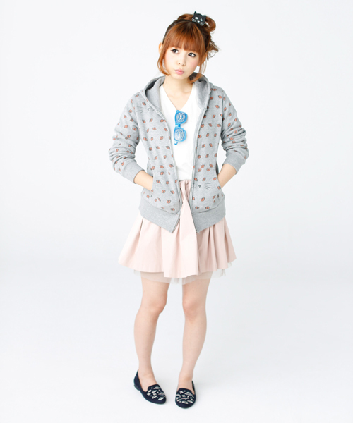 mmts(マミタス)の「Πmmts / フレアスカート(スカート・レディース・ブラック/ピンク・ONE SIZE)」の1枚目の写真