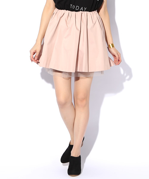 mmts(マミタス)の「Πmmts / フレアスカート(スカート・レディース・ブラック/ピンク・ONE SIZE)」の8枚目の写真