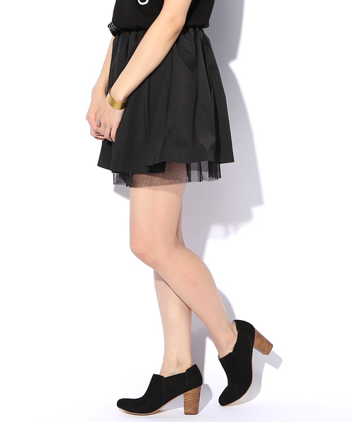 mmts(マミタス)の「Πmmts / フレアスカート(スカート・レディース・ブラック/ピンク・ONE SIZE)」の4枚目の写真