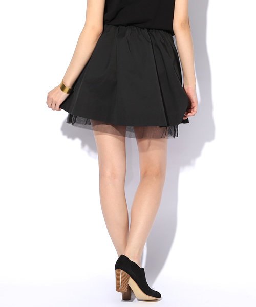 mmts(マミタス)の「Πmmts / フレアスカート(スカート・レディース・ブラック/ピンク・ONE SIZE)」の11枚目の写真