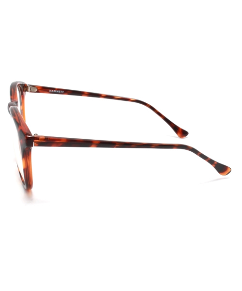 HAMNETT（ハムネット）の「【HAMNETT】 HTラウンドグラス/ 伊達メガネ（サングラス・メンズ・ブラック/ブラウン・FREE）」の4枚目の写真