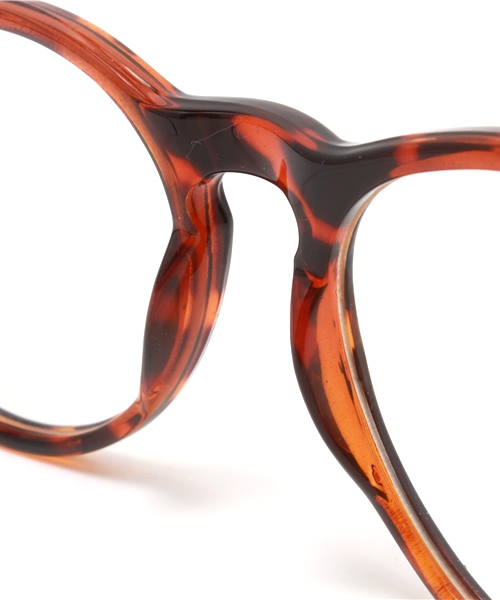 HAMNETT（ハムネット）の「【HAMNETT】 HTラウンドグラス/ 伊達メガネ（サングラス・メンズ・ブラック/ブラウン・FREE）」の7枚目の写真