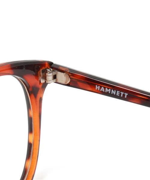 HAMNETT（ハムネット）の「【HAMNETT】 HTラウンドグラス/ 伊達メガネ（サングラス・メンズ・ブラック/ブラウン・FREE）」の8枚目の写真