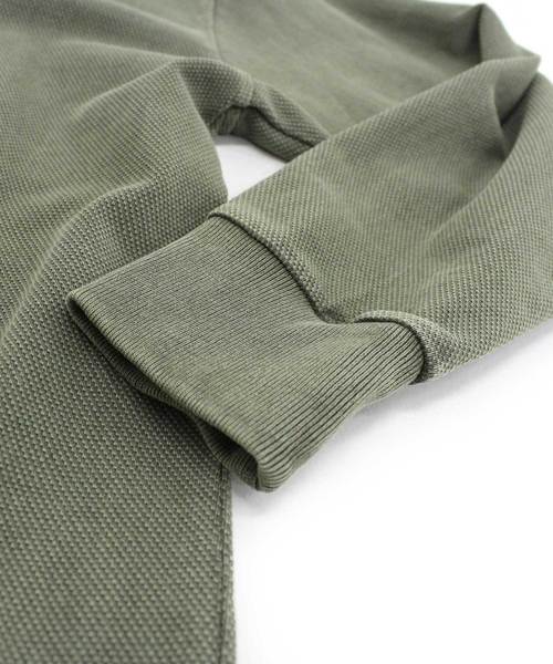 RNA-N（アールエヌエーエヌ）の「M1192 ミリタリーピグメントロングプルオーバー（Tシャツ/カットソー・レディース・カーキ/キナリ/ネイビー・MEDIUM）」の14枚目の写真